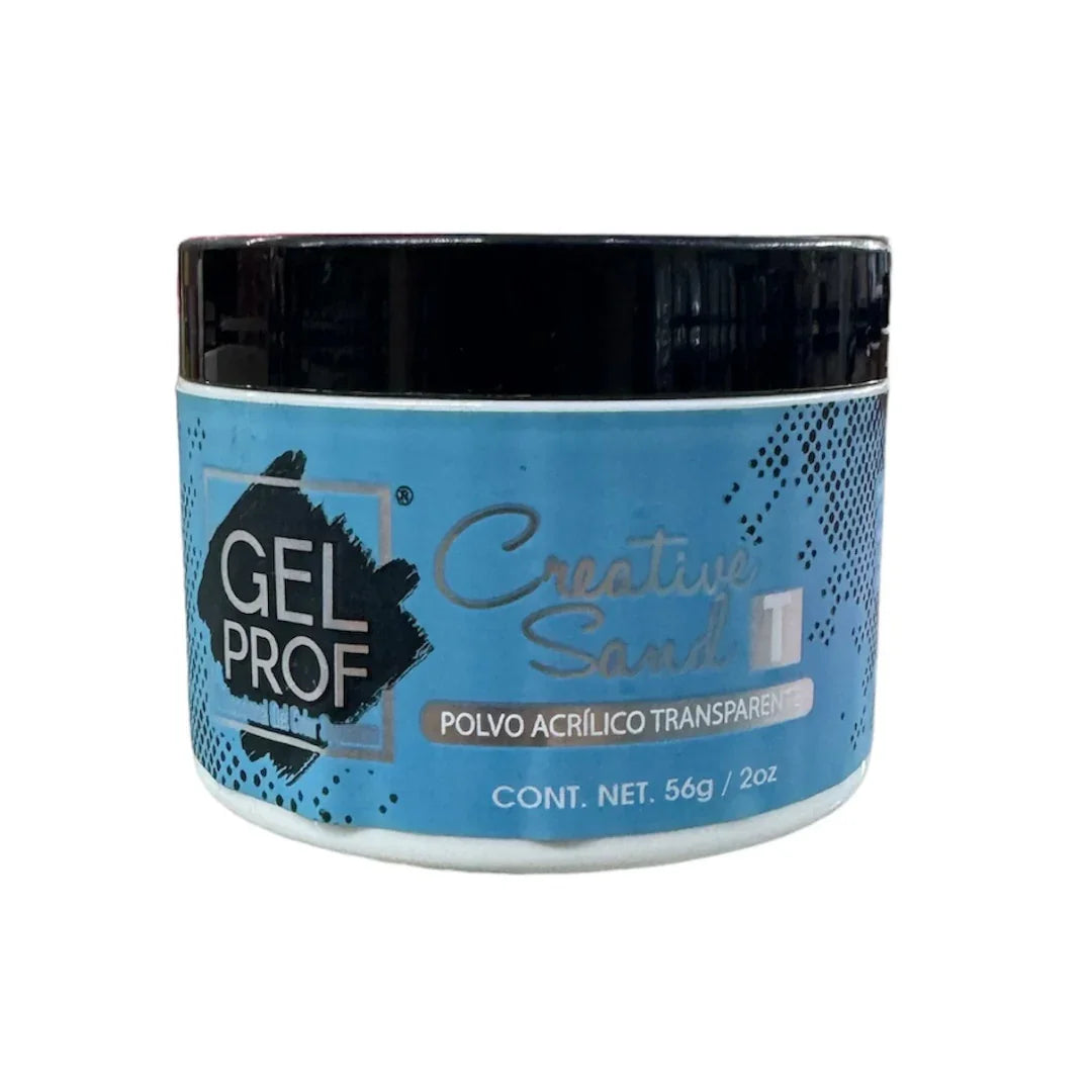 Acrílico Creative Sand Transparente 2 oz Gel Prof