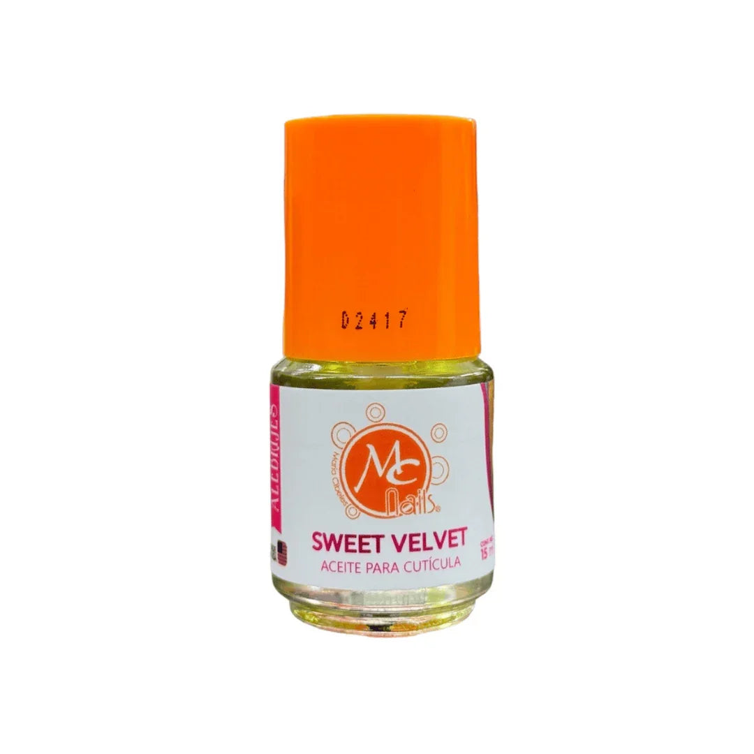 Aceite para Cutícula. Sweet Velvet  15 ml Mc Nails