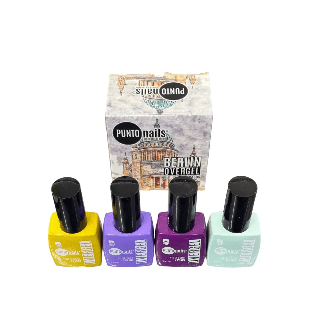 Berlín OverGel de Color 3 pasos 12 ml Punto Nails