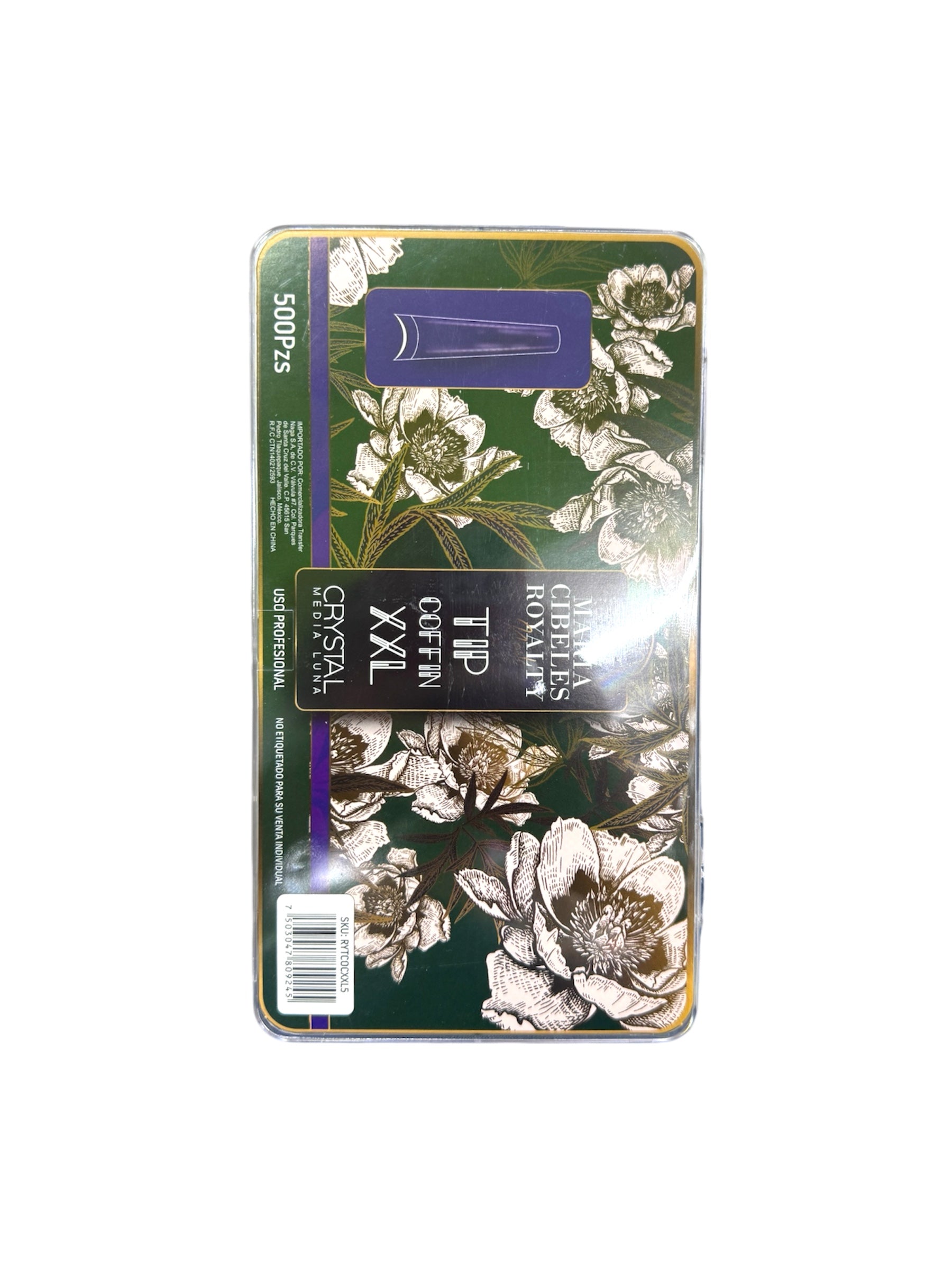 MC ROYALTY XXL COFFIN 500PCS CLEAR