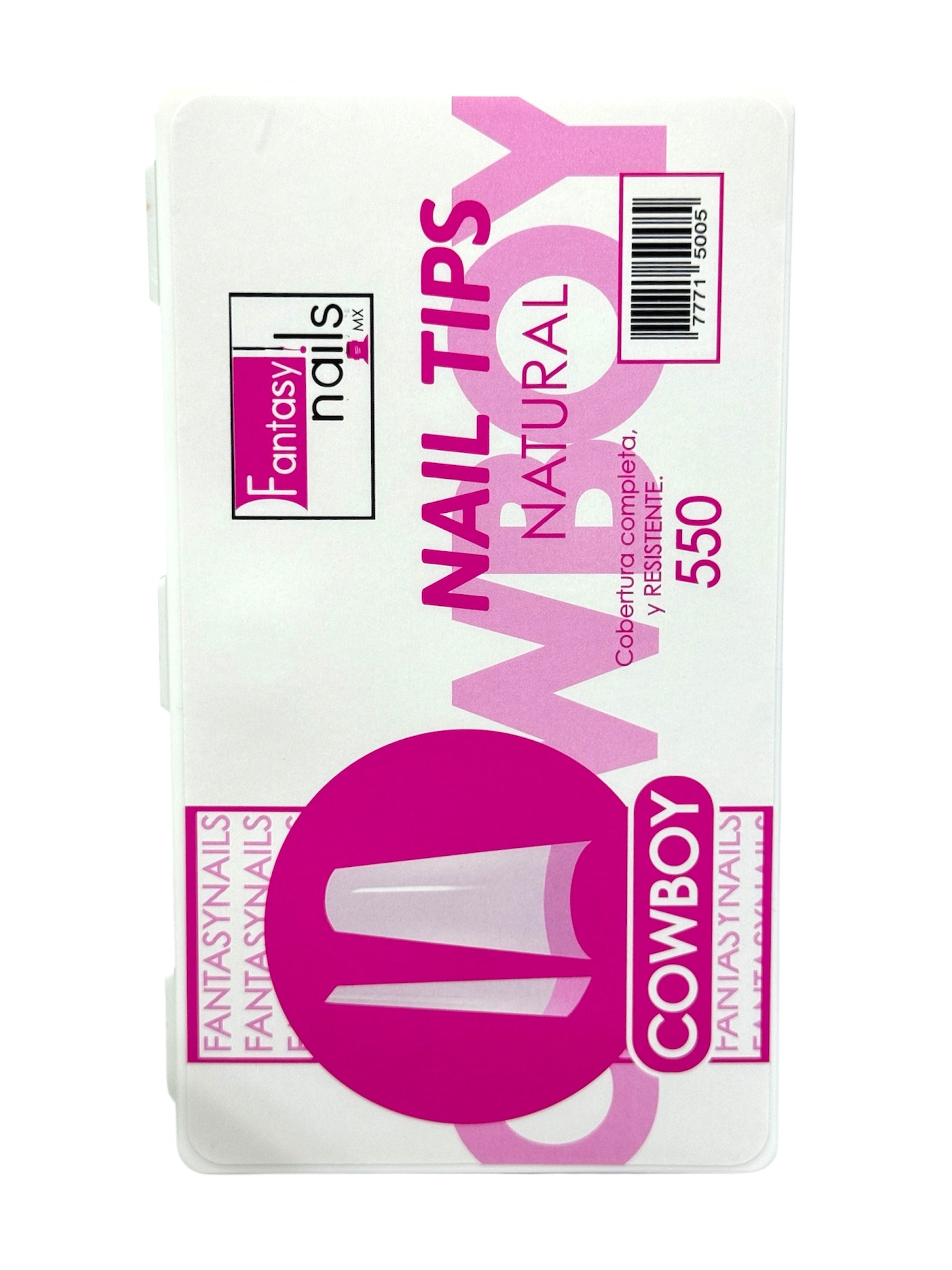 Tip Cowboy Natural 550 pzs Fantasy Nails
